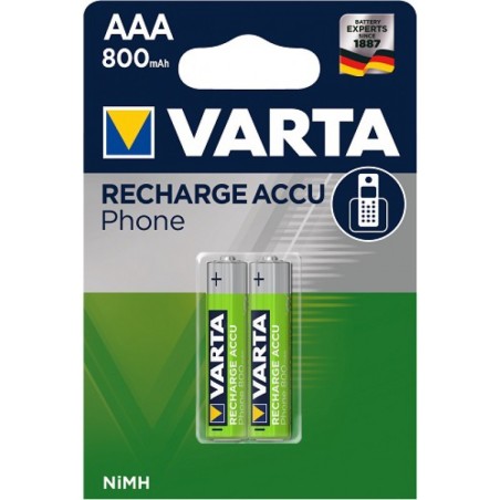 Varta 1x2 Prof Accu NiMH 800 mAh AA
