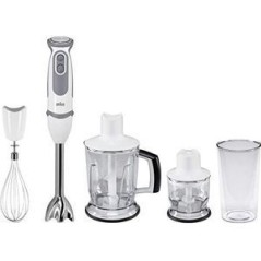 Braun Multiquick 5 MQ 5245 WH Stavblender Premium - Perfekt til hurtig og nem madlavning i hvid/grå kvalitet!