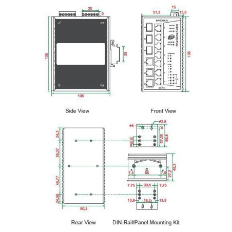 Moxa EDS-P510-T