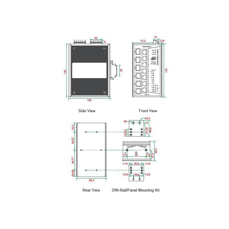 Moxa EDS-P510 Moxa EDS-P510