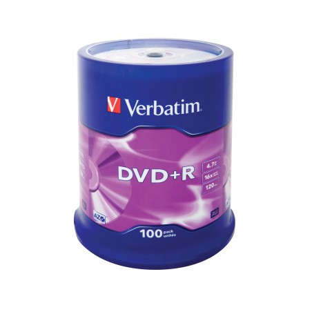 Verbatim DVD+R 16X 4.7GB Branded