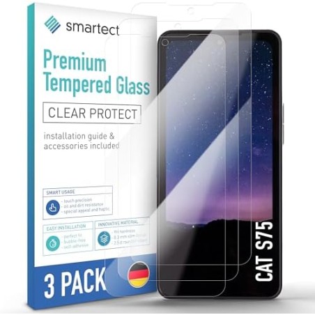 CAT S75 Panserglas 3-pak – kompatibelt tilbehør
