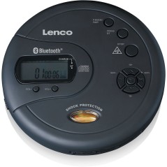 Lenco CD-300 CD-afspiller - Den Perfekte Lydoplevelse med Stilfuldt Design!
