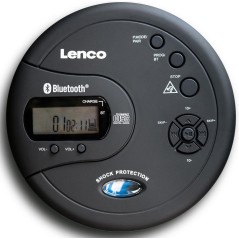 Lenco CD-300 CD-afspiller - Den Perfekte Lydoplevelse med Stilfuldt Design!
