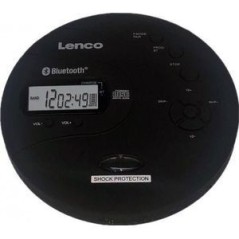 Lenco CD-300 CD-afspiller - Den Perfekte Lydoplevelse med Stilfuldt Design!