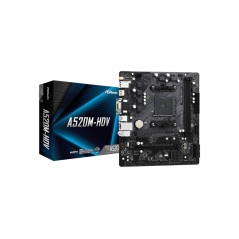 Køb ASRock A520M-HDV Micro-ATX AM4 - Optimal ydeevne til din AMD A520 - Varenummer: 4710483932267