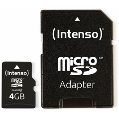 Intenso microSDHC Card 4GB Class 10