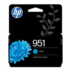 HP 951 Cyan Blækpatron - 700 Sider af Høj Kvalitet - Varenummer 888182554128