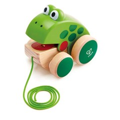 Hape Aftræksfrø – Trælegetøj til Kravlebørn