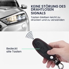 Tesla bilnøgleetui i kunstlæder – kompatibelt tilbehør