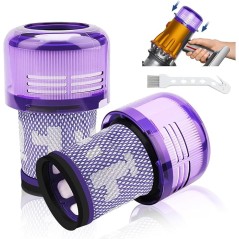 Dyson V12 filtersæt – kompatibelt tilbehør, vaskbart