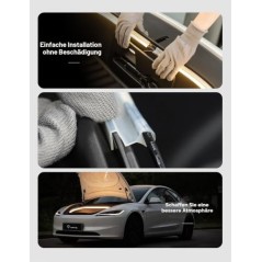 LED-lysstrimmel til Tesla Model 3 Highland Frunk – kompatibel