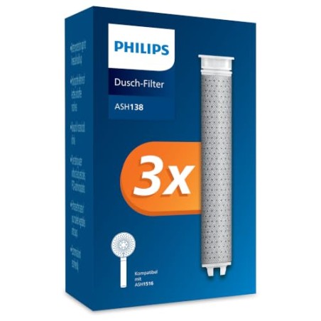 Philips Vandbrusehoved Filter – 3-pak Udskiftningsfilter