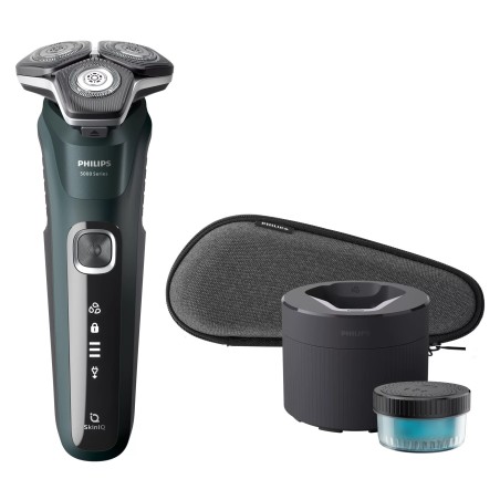 Opdag Philips S588450 Elektrisk Wet Dry-shaver i Sort – Ultimativ Skægpleje og Komfort!