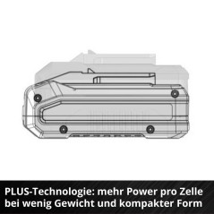 Einhell 18V Power-X-Change Plus Twinpack Batterisæt Li-ion 3Ah