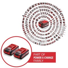Køb Einhell 18V Power-X-Change Plus Twinpack - Effektive Li-ion 3Ah Batterier til Uendelig Kraft!