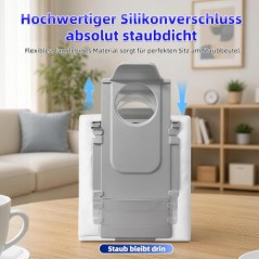 Støvposer til Roborock Qrevo/Saros, 16 stk. – kompatibelt tilbehør