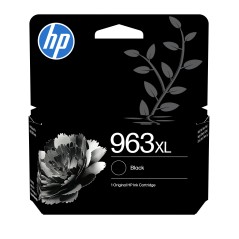 HP 963XL High Yield Black Blækpatron - Original Sort til 2000 Sider | Kvalitet og Lang Varighed