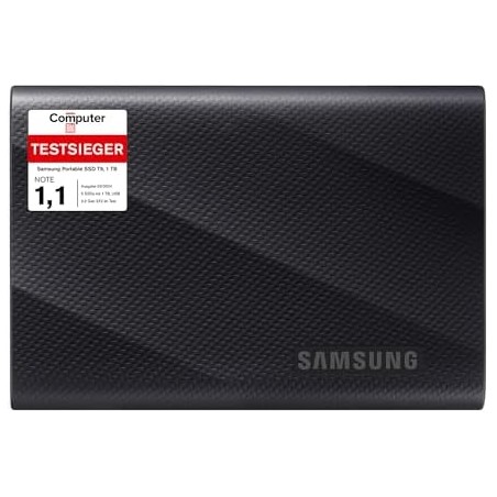 Samsung Portable SSD T9 1TB - USB 3.2 Gen 2x2, 2.000 MB/s