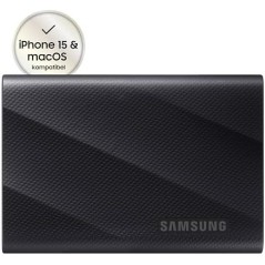 Samsung Portable SSD T9 2TB - USB 3.2 Gen 2x2, 2,000 MB/s