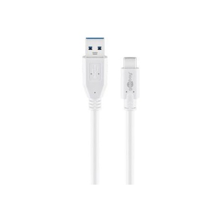 goobay USB Type-C kabel 50cm Hvid