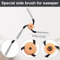 Side Brushes for Dreame X60 Pro Ultra Complete, 6 pcs + Cleaning Brush – Compatible Accessory