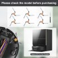 Side Brushes for Dreame X60 Pro Ultra Complete, 6 pcs + Cleaning Brush – Compatible Accessory