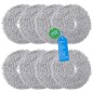 Mop Pads for Roborock Qrevo/Saros Series, 8 pcs – Compatible Accessory