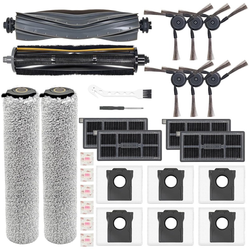 Mova S70 Robot Vacuum Accessory Kit, 28 Pieces – Compatible Accessory