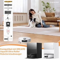 Dreame Aqua10 Ultra Tilbehørssæt til Robotstøvsuger, 28 dele – kompatibelt