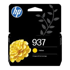 HP 937 Yellow Original - Kvalitetsblekkasse til skarpe, klare udskrifter | Varenummer: 0199764687982