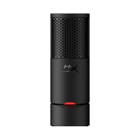 "HyperX Solocast 2 Kablet Mikrofon - Professionel Lydkvalitet i Elegant Sort | Varenr. 0198701525790"