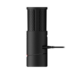 "HyperX Solocast 2 Kablet Mikrofon - Professionel Lydkvalitet i Elegant Sort | Varenr. 0198701525790"