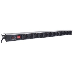 Intellinet Vertical Rackmount 12-Output