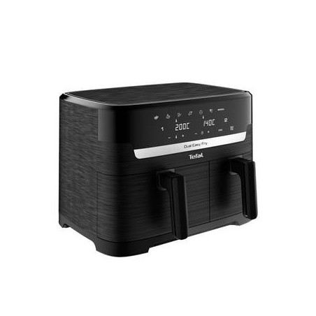 Tefal Dual Easy Fry EY901N10 Dobbelt varmluftssteger Sort