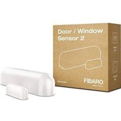 Fibaro DoorWindow Sensor 2 - Dr- og vinduessensor i hvid | Sikr dit hjem med smart teknologi