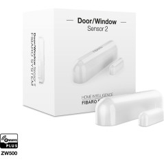 Fibaro DoorWindow Sensor 2 - Dr- og vinduessensor i hvid | Sikr dit hjem med smart teknologi