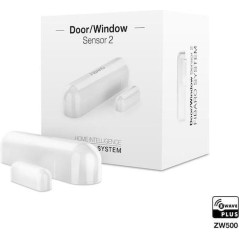 Fibaro DoorWindow Sensor 2 - Dr- og vinduessensor i hvid | Sikr dit hjem med smart teknologi
