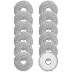 Dreame Viskerpuder 12 stk. – kompatibelt tilbehør til L40s Pro Ultra, X50, X40, L10s