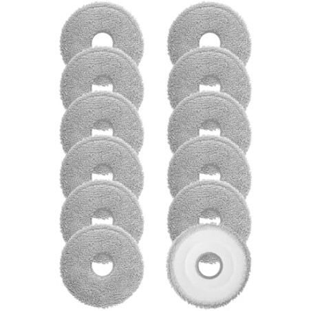 Dreame Viskerpuder 12 stk. – kompatibelt tilbehør til L40s Pro Ultra, X50, X40, L10s