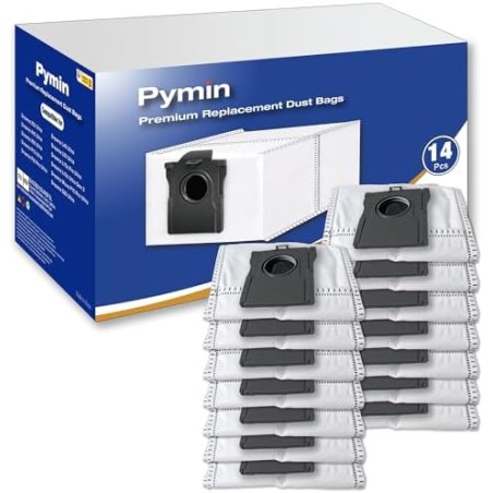Dreame Støvposer 14 stk. 3,2L – kompatibelt tilbehør til X30/X40/X50 Ultra, L40/L40s/L50 Ultra