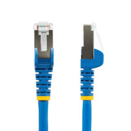 StarTech.com 2m CAT6a Cable - Blue - Low Smoke Zero Halogen (LSZH) - 10GbE 500MHz 100W ++ Snagless RJ-45 w/Strain Reliefs S/FTP
