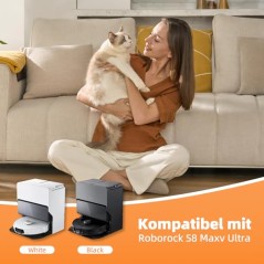 Vandfilter- og vedligeholdelsessæt til Roborock S8 MaxV Ultra – kompatibelt tilbehør