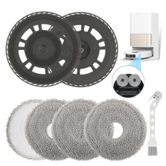 Moppeklude med holdere til Dreame L10S/L20/L40/X40/X30 Ultra – kompatibelt tilbehør