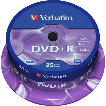 Køb Verbatim DataLife 25x DVDR 47GB - Kvalitet, Holdbarhed og Optimal Ydelse!