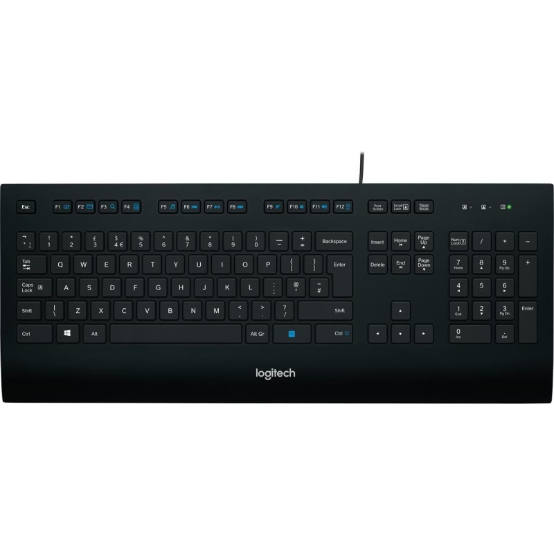 Logitech K280e Tastatur Kablet Tysk