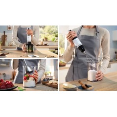 Bosch Serie 4 ErgoMaster MSM4W221 Stavblender Hvid - Effektiv, Stilren & Brugervenlig Blending!