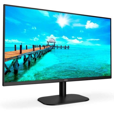 AOC 27B2H 27" Full HD Monitor - 1920x1080, HDMI & VGA, 75Hz | Optimal Billedkvalitet og Elegant Design