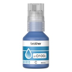 Brother BTD100C Cyan 5000 sider Blækrefill