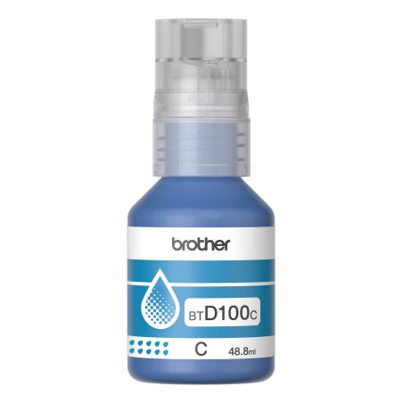 Brother BTD100C Cyan 5000 sider Blækrefill